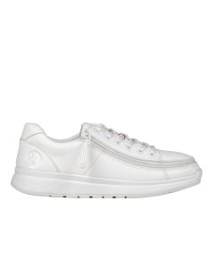 Billy White Classic Lace Low Buty