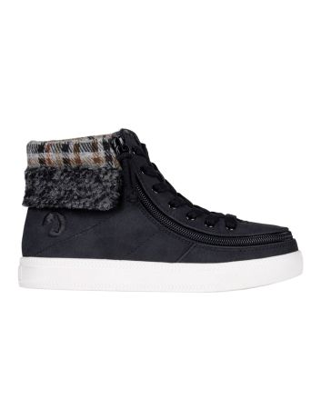 Billy Black Cuff Classic Lace High Buty