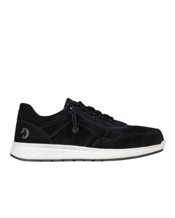 Billy Black Suede Comfort Buty