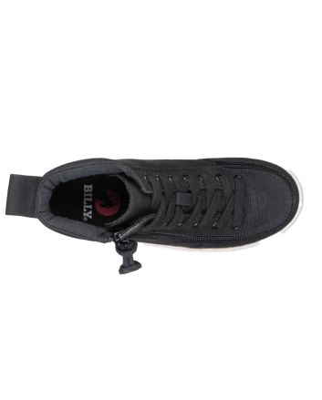 Billy Black/White Classic Lace High Tops Buty