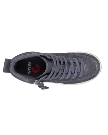 Billy Charcoal/White Classic Lace High Tops Buty