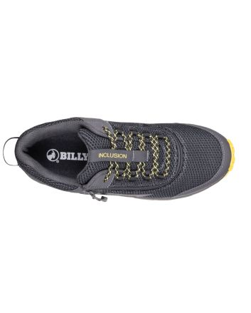 Billy Charcoal/Yellow Inclusion Trail Sneakers Buty