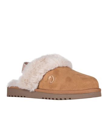 Billy Chestnut Cozy Sling Scuff Pantofle