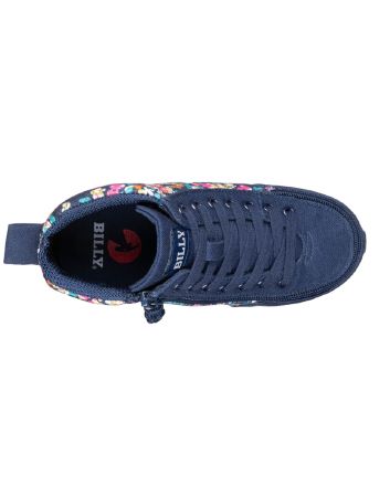 Billy Navy/Floral Goat High Top Buty
