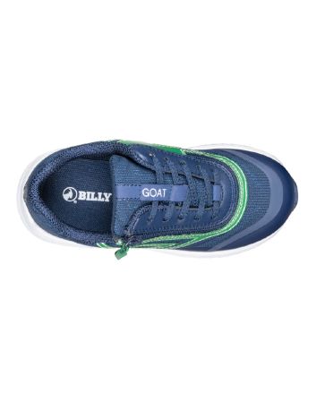 Billy Navy/Green Goat Low Buty
