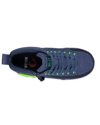 Billy Navy/Green Light Ups Classic D|R High Buty