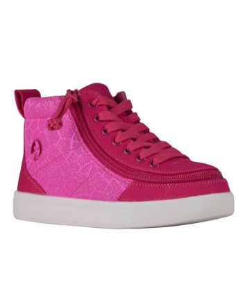 Billy Pink Print Classic D|R's High Top Buty
