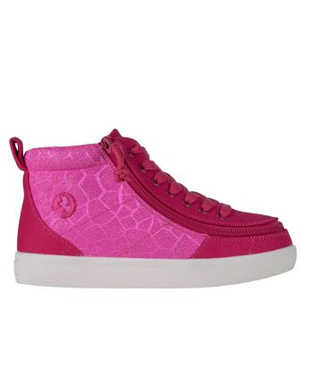 Billy Pink Print Classic D|R's High Top Buty