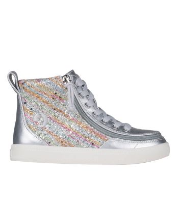 Billy Silver Rainbow Classic Lace High Tops Buty