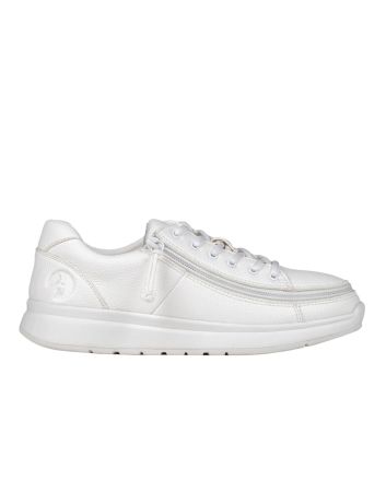 Billy White Classic Lace Low Buty