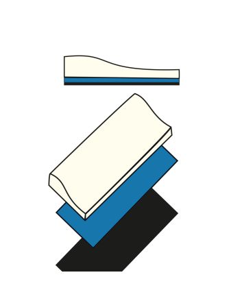 MORENO.care Orthoform Milling Stripe XHF2-05