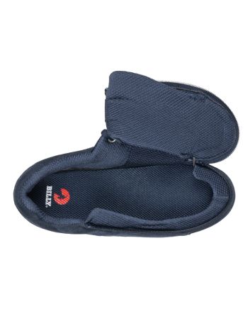 Billy Navy Suede Comfort Plush Buty 