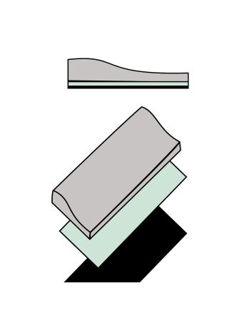MORENO.care Orthoform Milling Stripe XC41-08