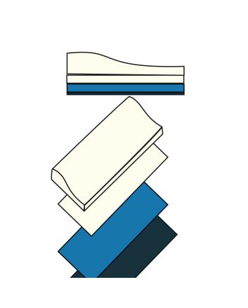 MORENO.care Orthoform Milling Stripe XHF2-05