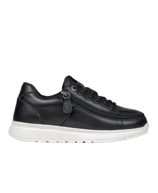 Billy Black Leather Comfort Plush Buty