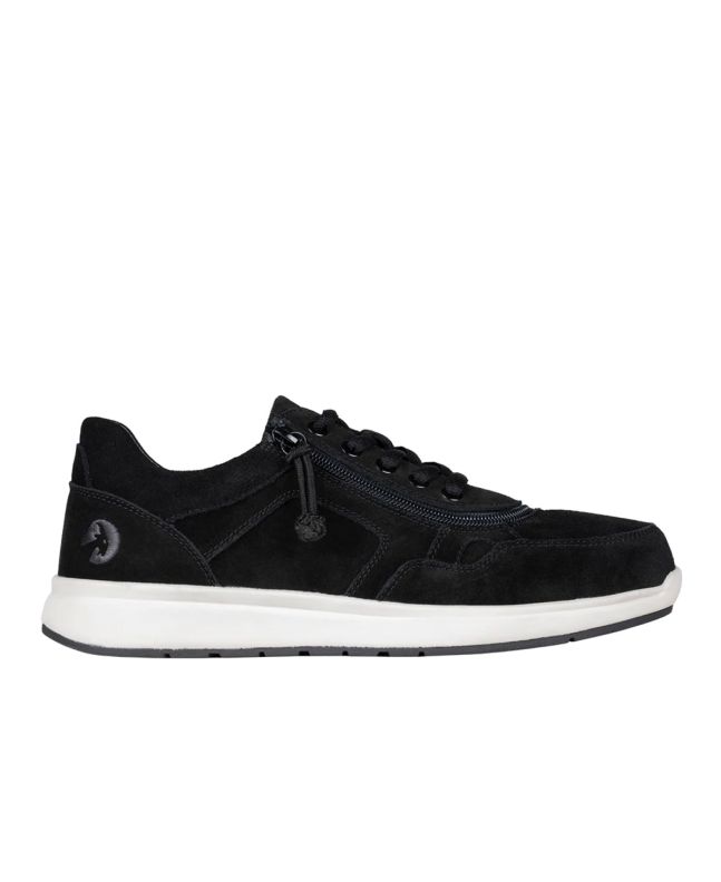 Billy Black Suede Comfort Buty