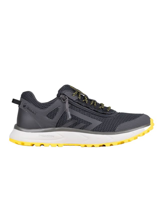 Billy Charcoal/Yellow Inclusion Trail Sneakers Buty