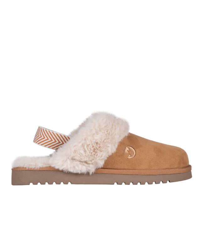 Billy Chestnut Cozy Sling Scuff Pantofle