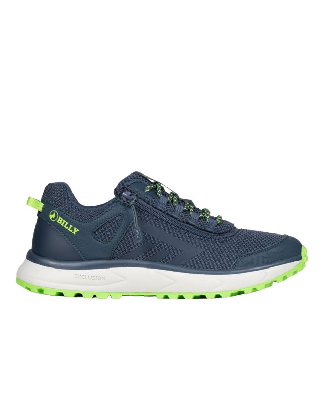 Billy Navy/Green Inclusion Trail Buty