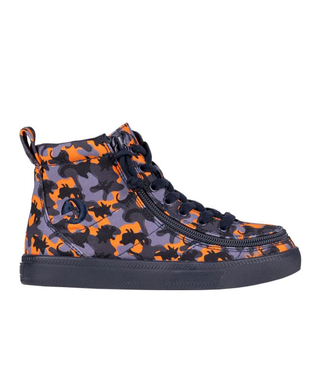 Billy Orange Dino Classic Lace High Buty